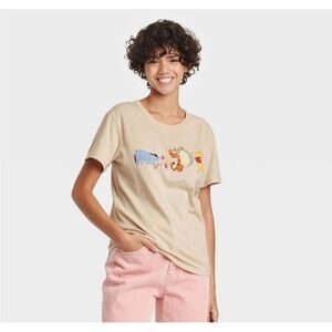 Disney Winnie the Pooh & friends marching band short sleeve graphic tee sz XS